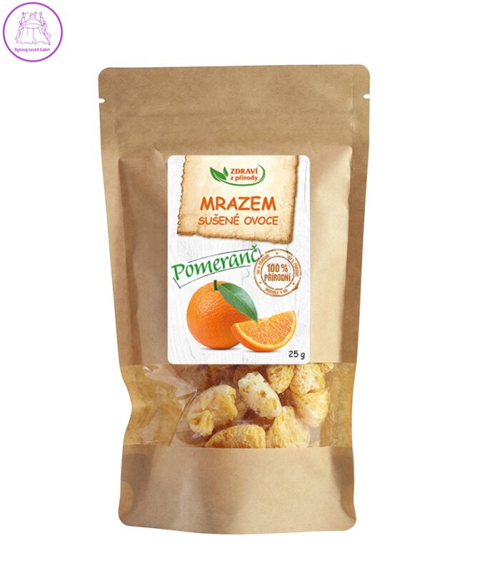 Pomeranč mrazem sušený 25g ZP 5632