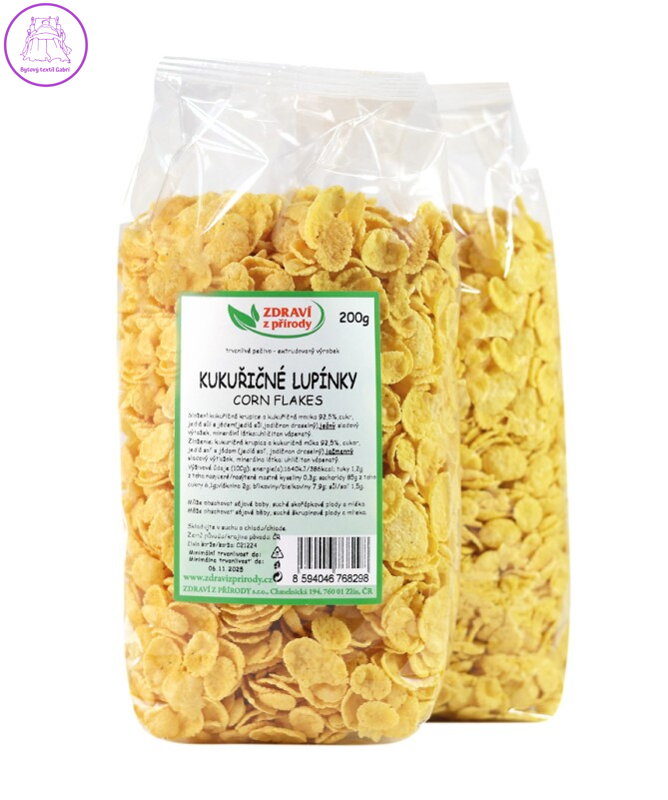 Lupínky kukuřičné Cornflakes 200g ZP 2855