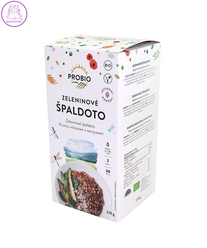 Zeleninové špaldoto BIO 210g Probio 2613