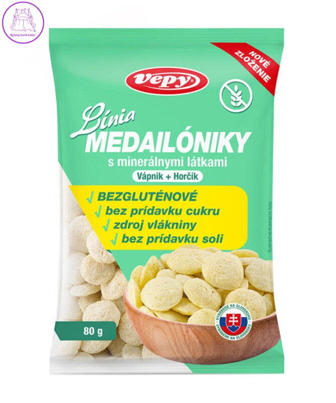 Línia medailónky s minerály 80g Vepy bez lepku NOVINKA 5724 Línia medailónky s minerály 80g Vepy bez lepku NOVINKA 5724
