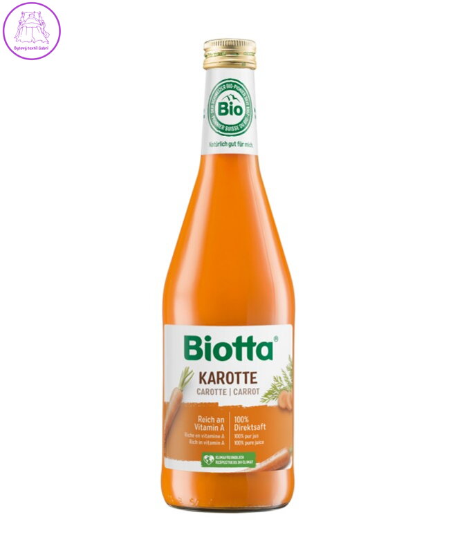 Šťáva karotková Bio 500ml Biotta 5768