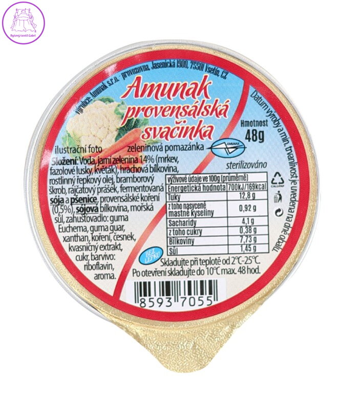 Svačinka provensálská 48g Amunak bez lepku 5781