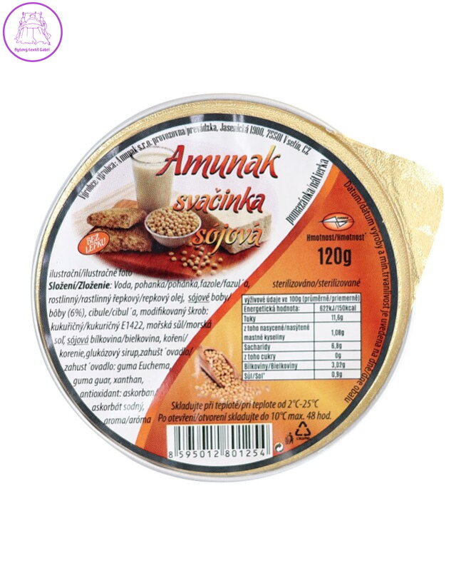 Svačinka sójová 120g Amunak bez lepku 5782