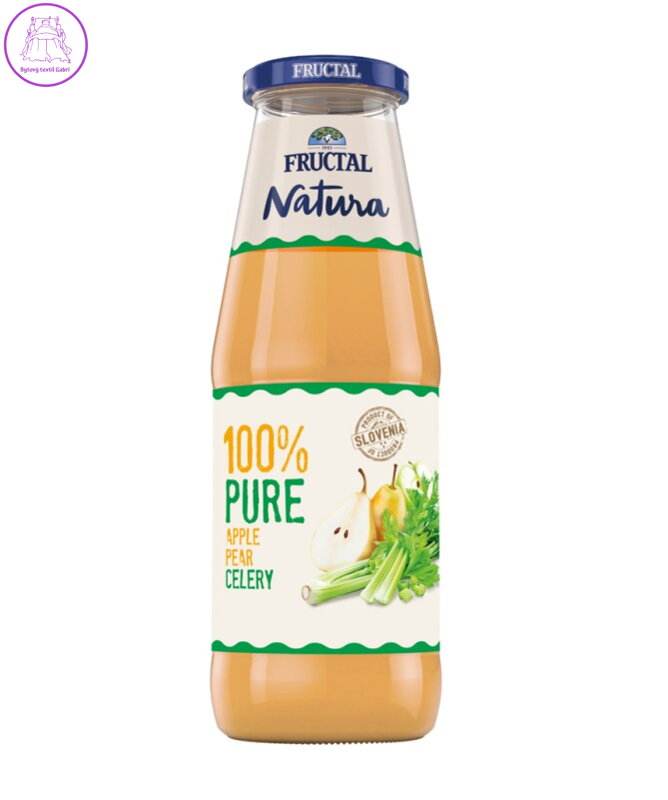 Natura šťáva celer jablko hruška 100% 700ml Fructal NOVINKA od 1. dubna 5806