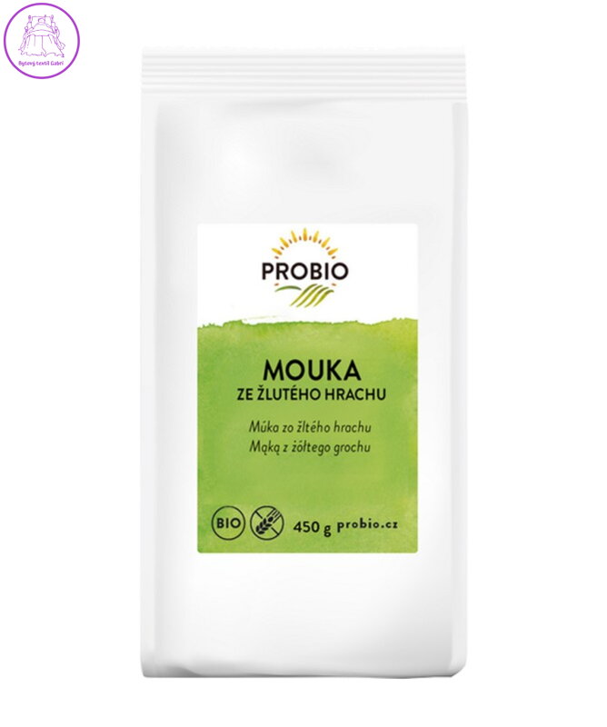 Mouka hrachová žlutá BIO 450g Probio bez lepku NOVINKA květen 5882