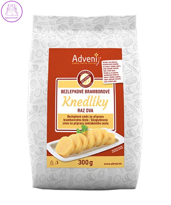Směs na KNEDLÍKY bramborové 300g Adveni bez lepku NOVINKA květen 5903