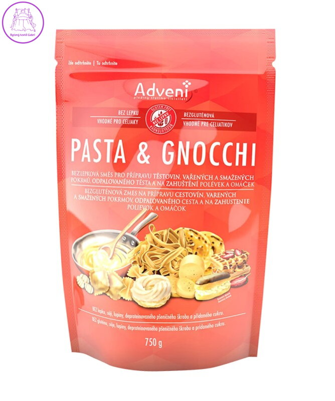 Směs na PASTA a GNOCCHI 750g Adveni bez lepku NOVINKA květen 5909