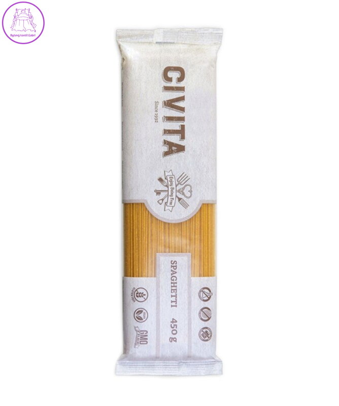 Těstoviny kukuřičné špagety 450g Civita bez lepku NOVINKA květen 5922