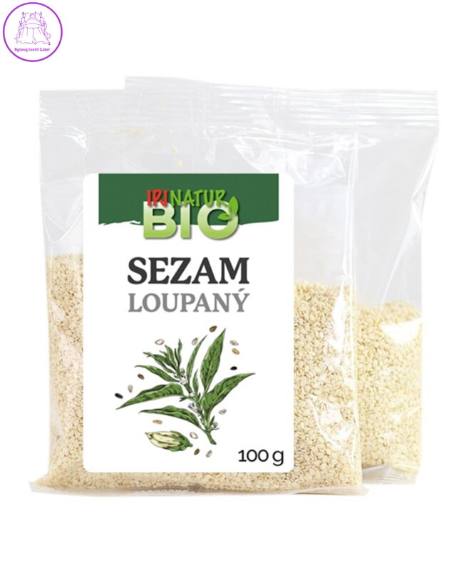 Sezam loupaný BIO 100g IPJ NATUR 5944