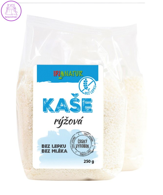 Kaše rýžová natural 250g IPJ NATUR bez lepku 5970