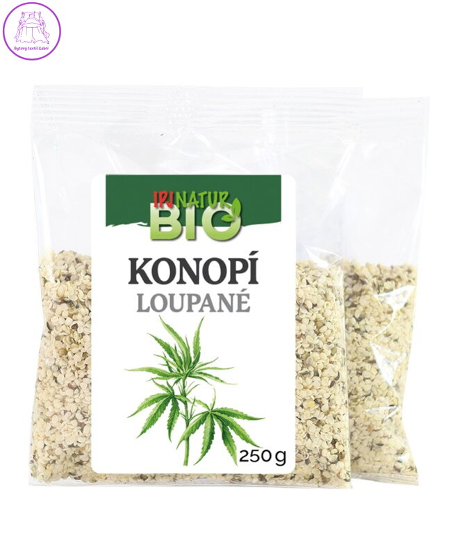 Konopí loupané BIO 250g IPJ NATUR 5971