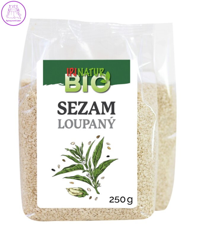 Sezam loupaný BIO 250g IPJ NATUR 5977