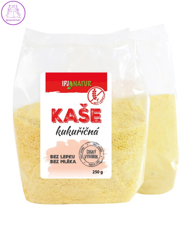 Kaše kukuřičná natural 250g IPJ NATUR bez lepku 5978 Kaše kukuřičná natural 250g IPJ NATUR bez lepku 5978