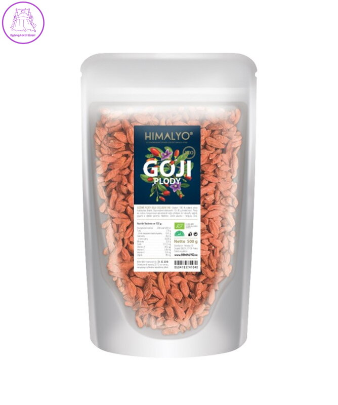 Goji sušené plody premium BIO 500g Himalyo 3182