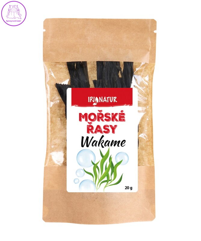 Mořské řasy Wakame 20g IPJ NATUR 4998