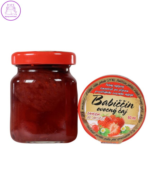 Pečený čaj jahoda skořice 60ml 6048