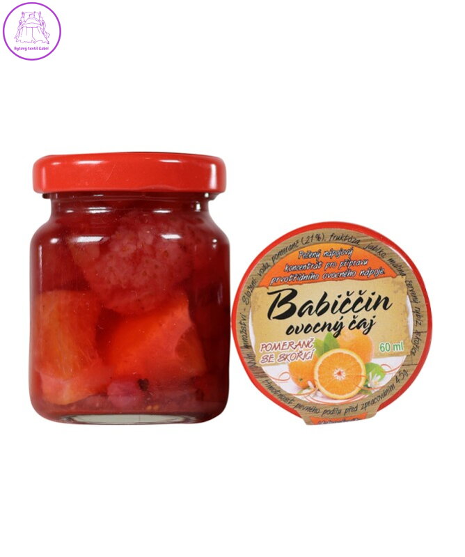 Pečený čaj pomeranč skořice 60ml 6052