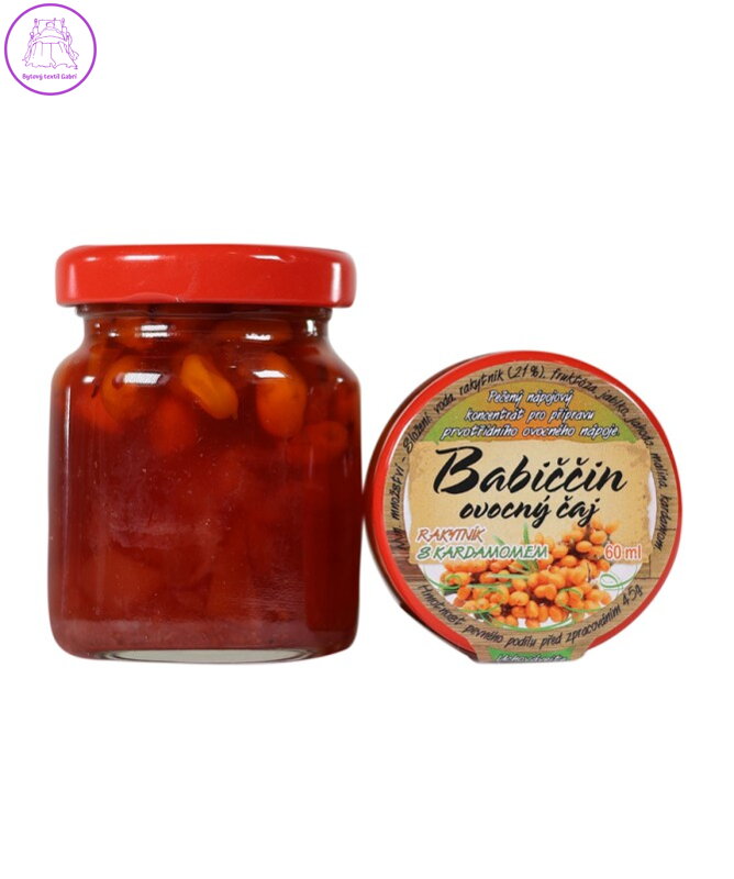 Pečený čaj rakytník kardamon 60ml 6053