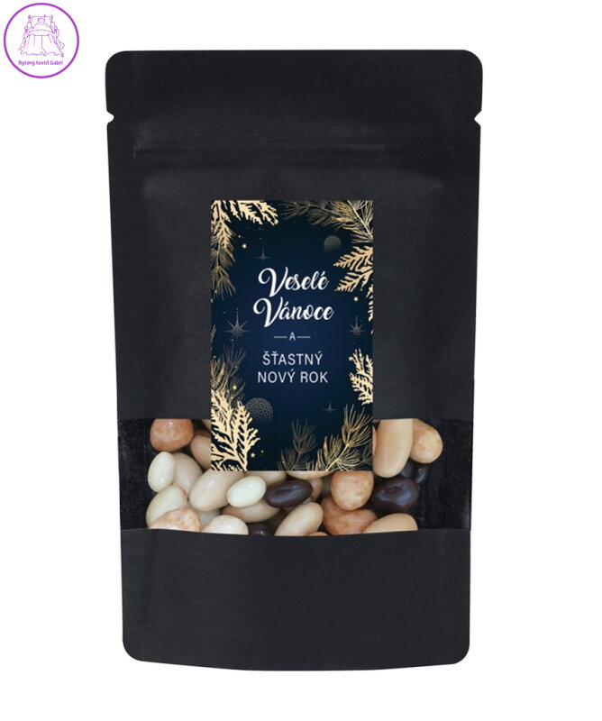 veselé vánoce modré doypack 100g 6057
