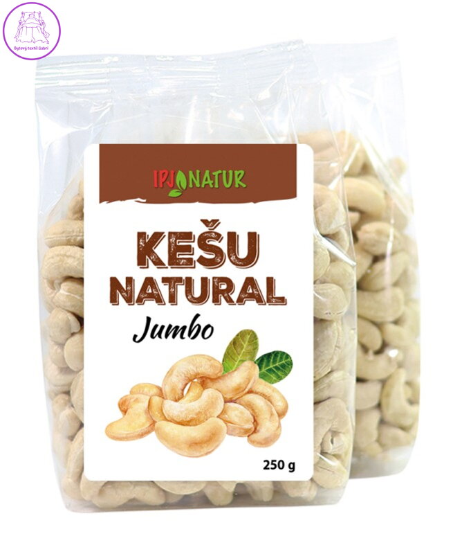 Kešu natural Jumbo 250g IPJ NATUR 6060