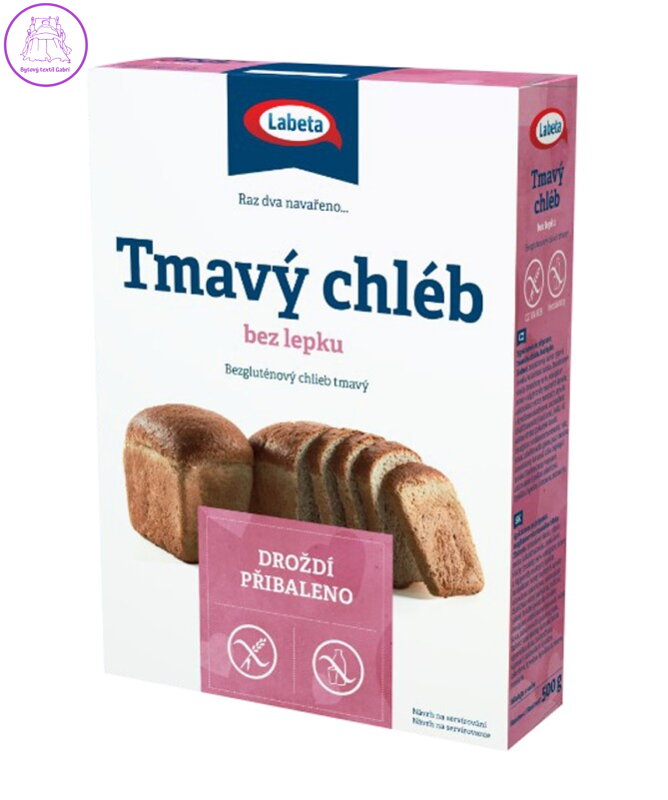 Chléb tmavý bez lepku 500g Labeta 538