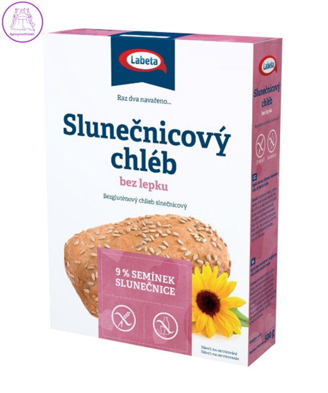 Chléb slunečnicový bez lepku 500g Labeta 536