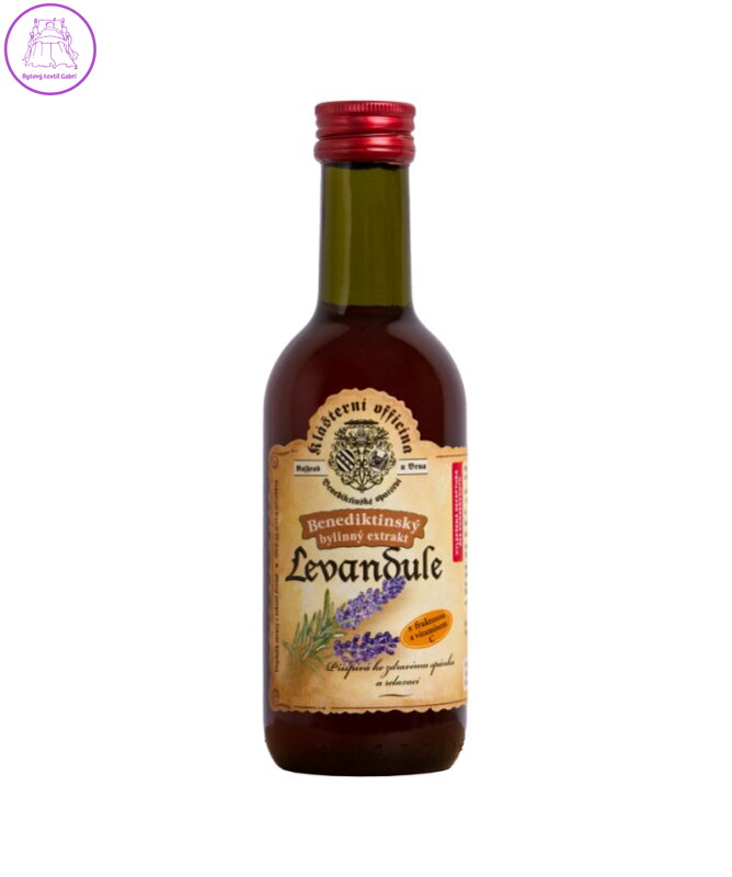 Benediktinský extrakt LEVANDULE 290g 464