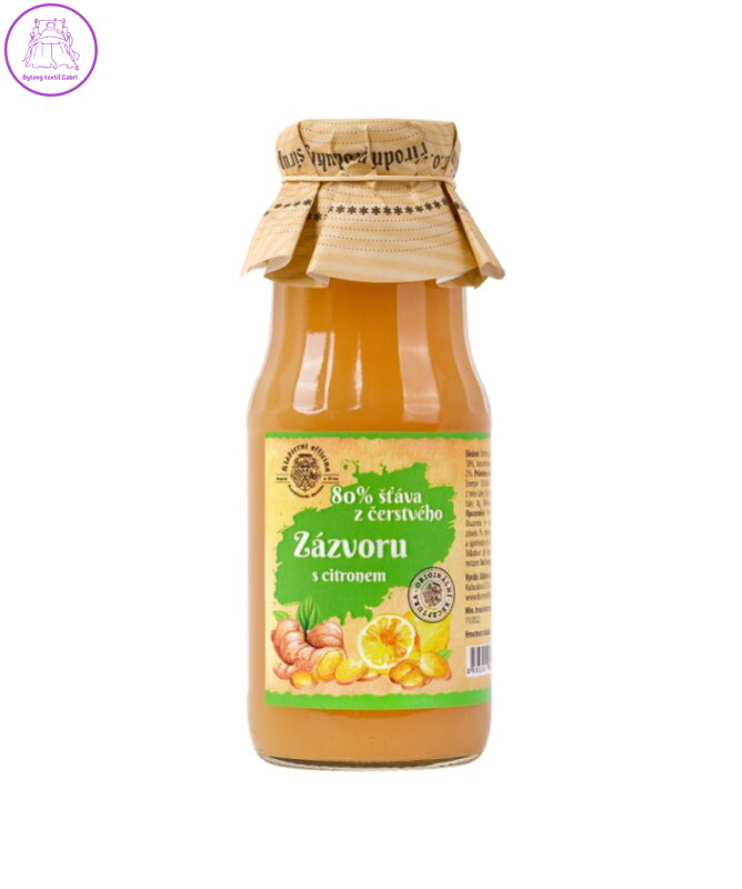 Šťáva z čerstvého zázvoru 300g Klášterní 489
