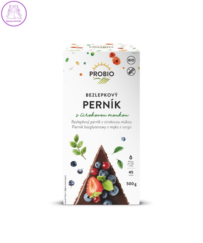 Perník BZL s čirokovou moukou BIO 500g Probio 1489