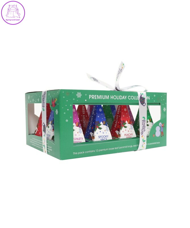 VÁNOCE English Tea Shop Pyramidky 12ks Vánoční zelená kolekce 1531