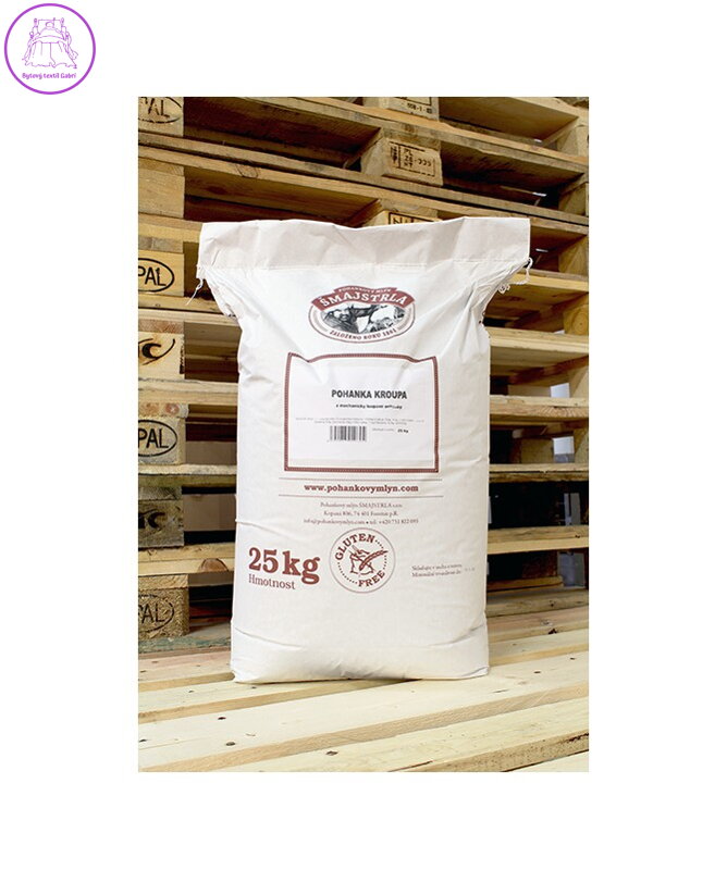 Pohanka kroupa pytel 25kg Šmajstrla 3321
