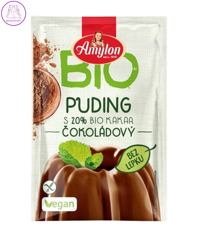 Puding čokoládový BIO BZL 40g Amylon 3