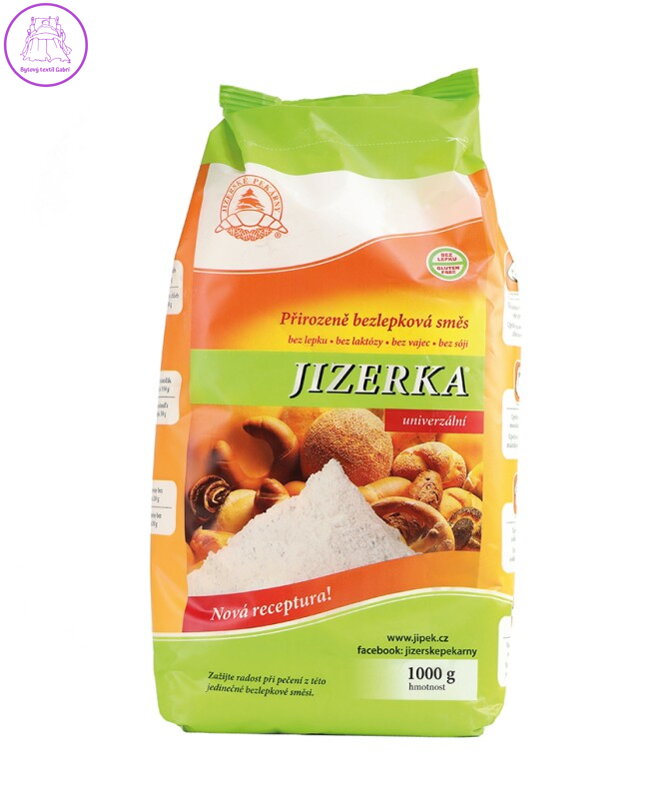 Jizerka zelená mouka 1kg Jizerské pekárny 2891