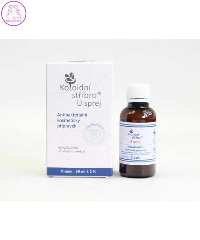 Koloidní stříbro U sprej 30ml 30ppm 1890