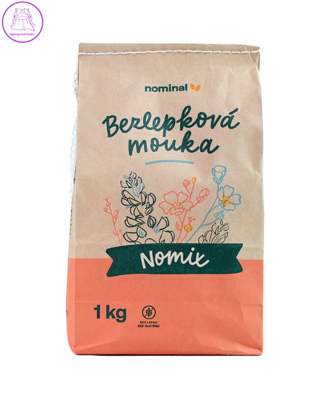 Bezlepková mouka 1kg NOMIX Nominal  607