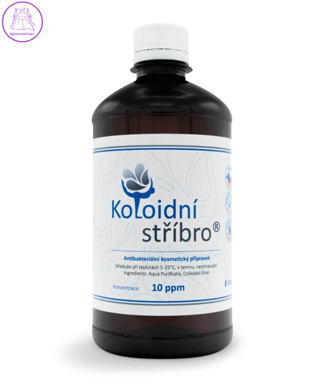 Koloidní stříbro 500ml 10ppm 1872 Koloidní stříbro 500ml 10ppm 1872