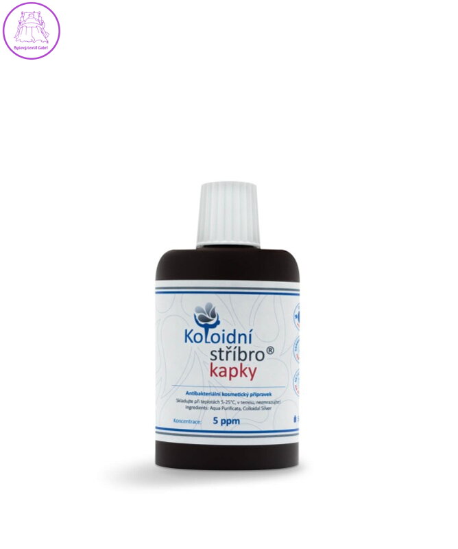 Koloidní stříbro kapky 50ml 5ppm 1885 Koloidní stříbro kapky 50ml 5ppm 1885