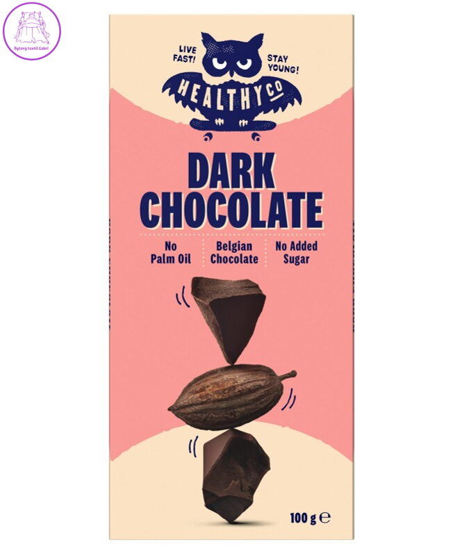 Čokoláda 100g hořká HealthyCo 1892