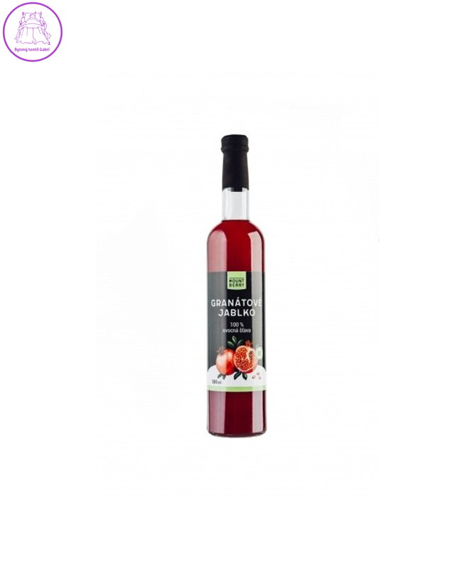 Šťáva granátové jablko 100% BIO 500ml Wellberry 1730