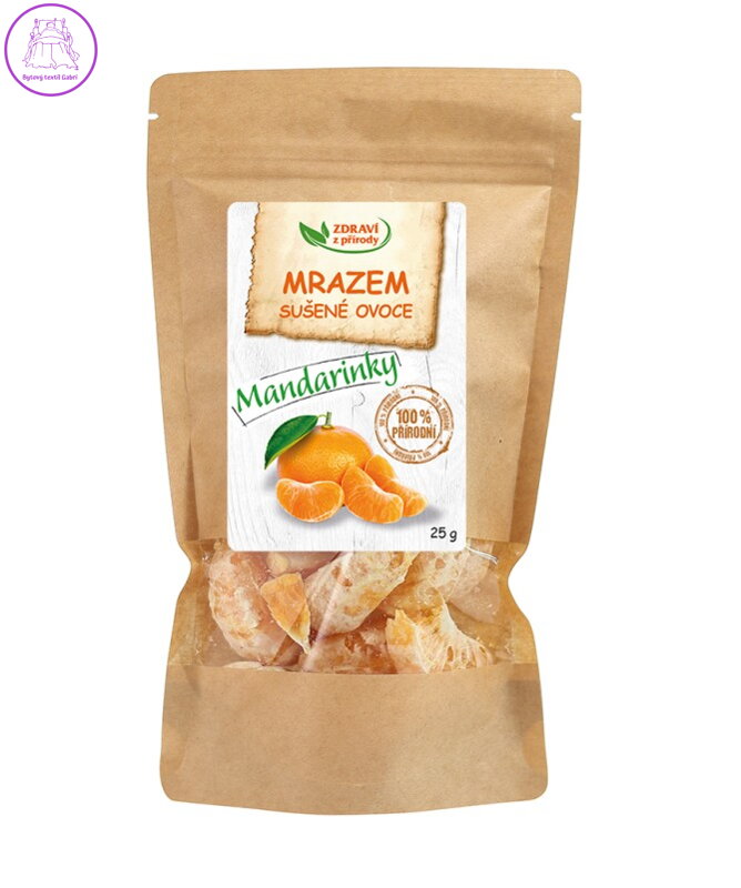 Mandarinky mrazem sušené 25g ZP 1369