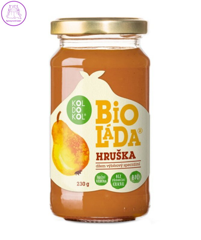 Bioláda hrušková 230g Koldokol 495