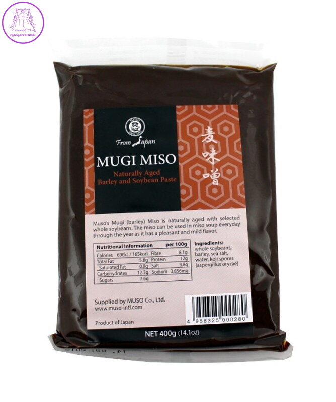 Miso mugi z ječmene 400g Muso 3216