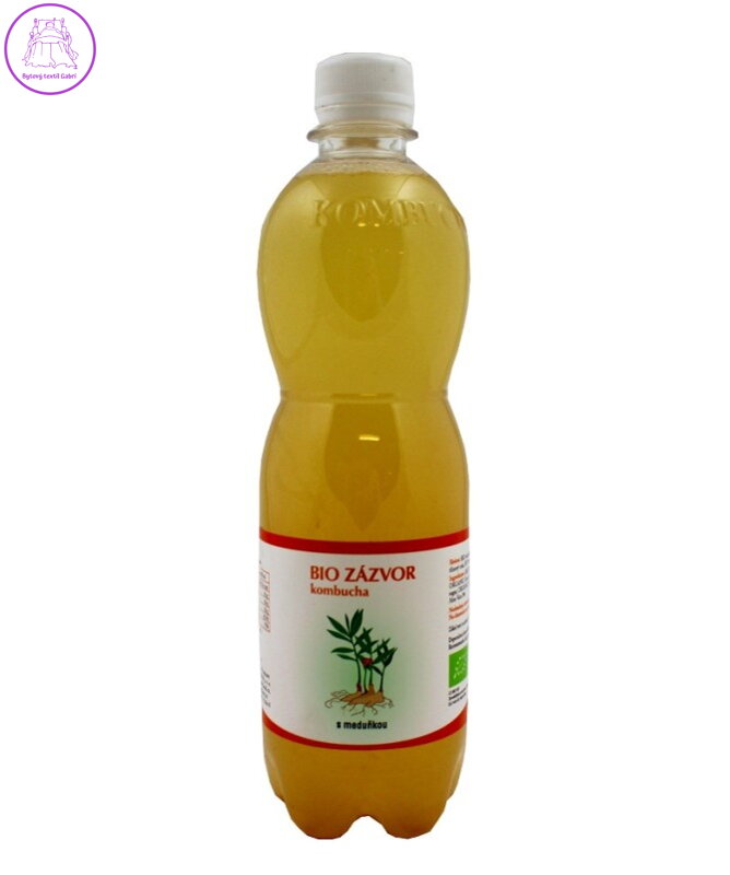 Kombucha 0,5l zázvor s meduňkou BIO Stev. 2820 Kombucha 0,5l zázvor s meduňkou BIO Stev. 2820