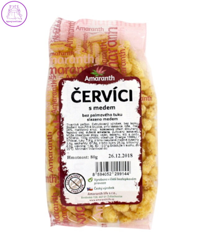 Červíci s medem 80g Amaranth 126