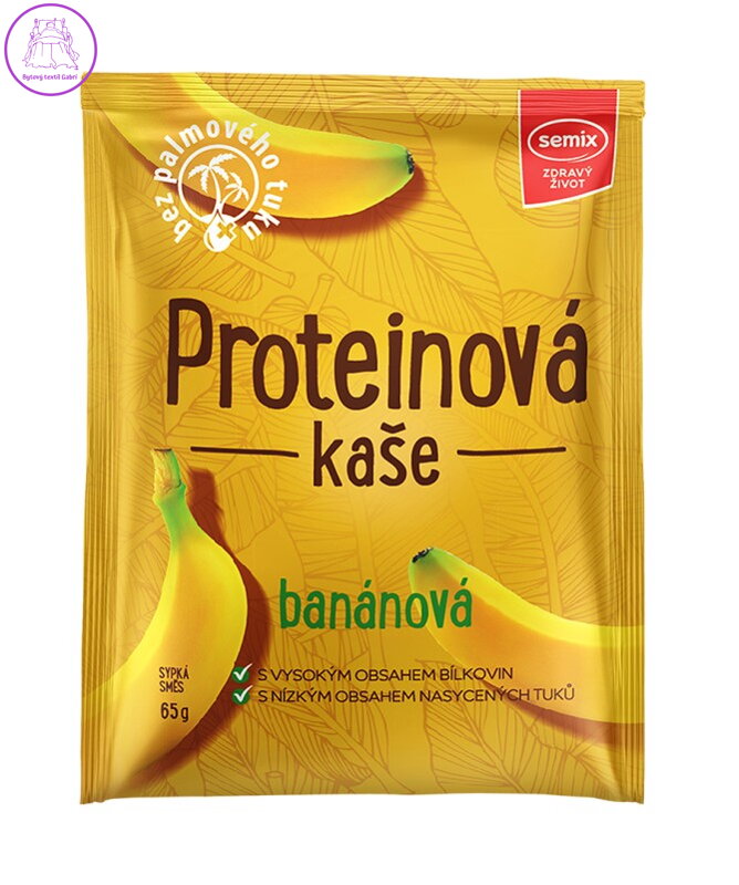 Kaše proteinová banán 65g Semix 2517