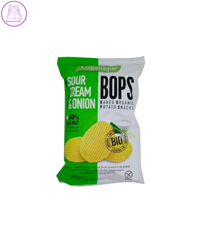 Chips Bops smetana, cibule 85g McLLOYDS 405