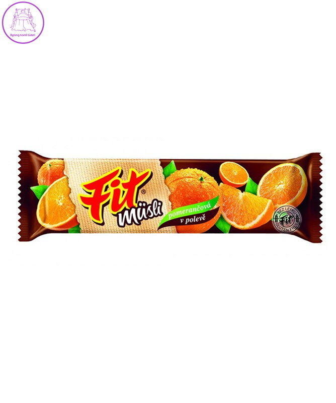 FIT pomerančová v čokoládě 30g 53