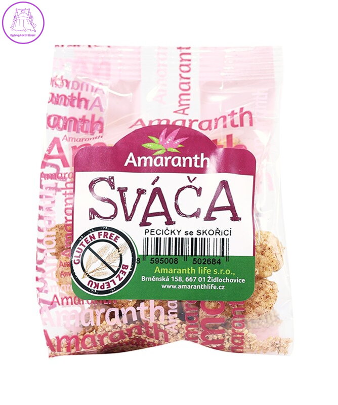 Sváča pecičky skořice 25g Amaranth 190
