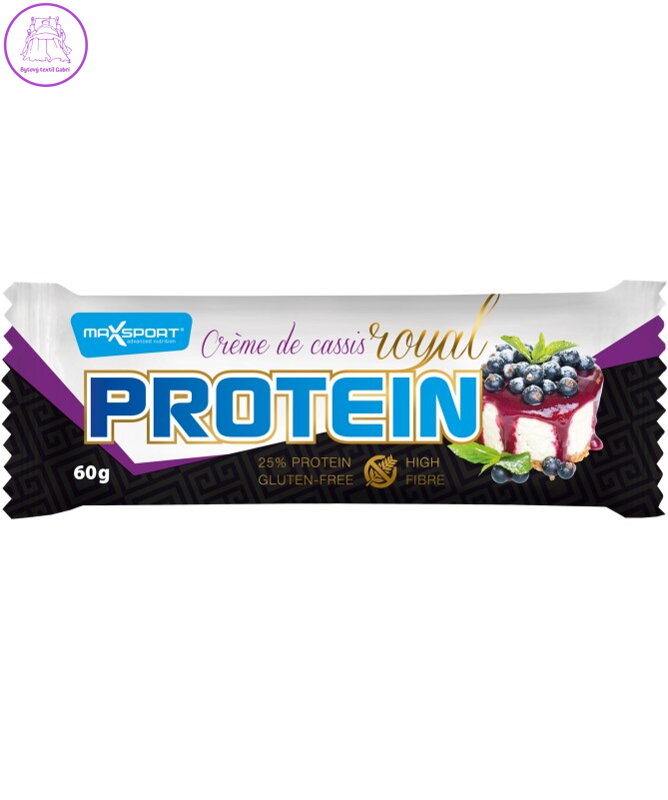 Royal protein - černý rybíz 60g MaxSport 3271