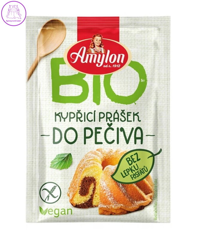 BIO Kypřící prášek BZL 12g Amylon 196